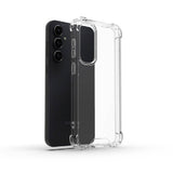 Galaxy S23 FE Kılıf Zore Nitro Anti Shock Silikon Renksiz