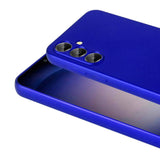 Galaxy S23 FE Kılıf Zore Premier Silikon Kapak Lacivert