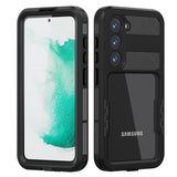 Galaxy S23 Kılıf 1-1 Su Geçirmez Kılıf Siyah