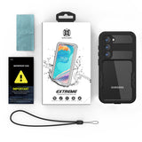 Galaxy S23 Kılıf 1-1 Su Geçirmez Kılıf Siyah