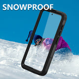 Galaxy S23 Kılıf 1-1 Su Geçirmez Kılıf Siyah
