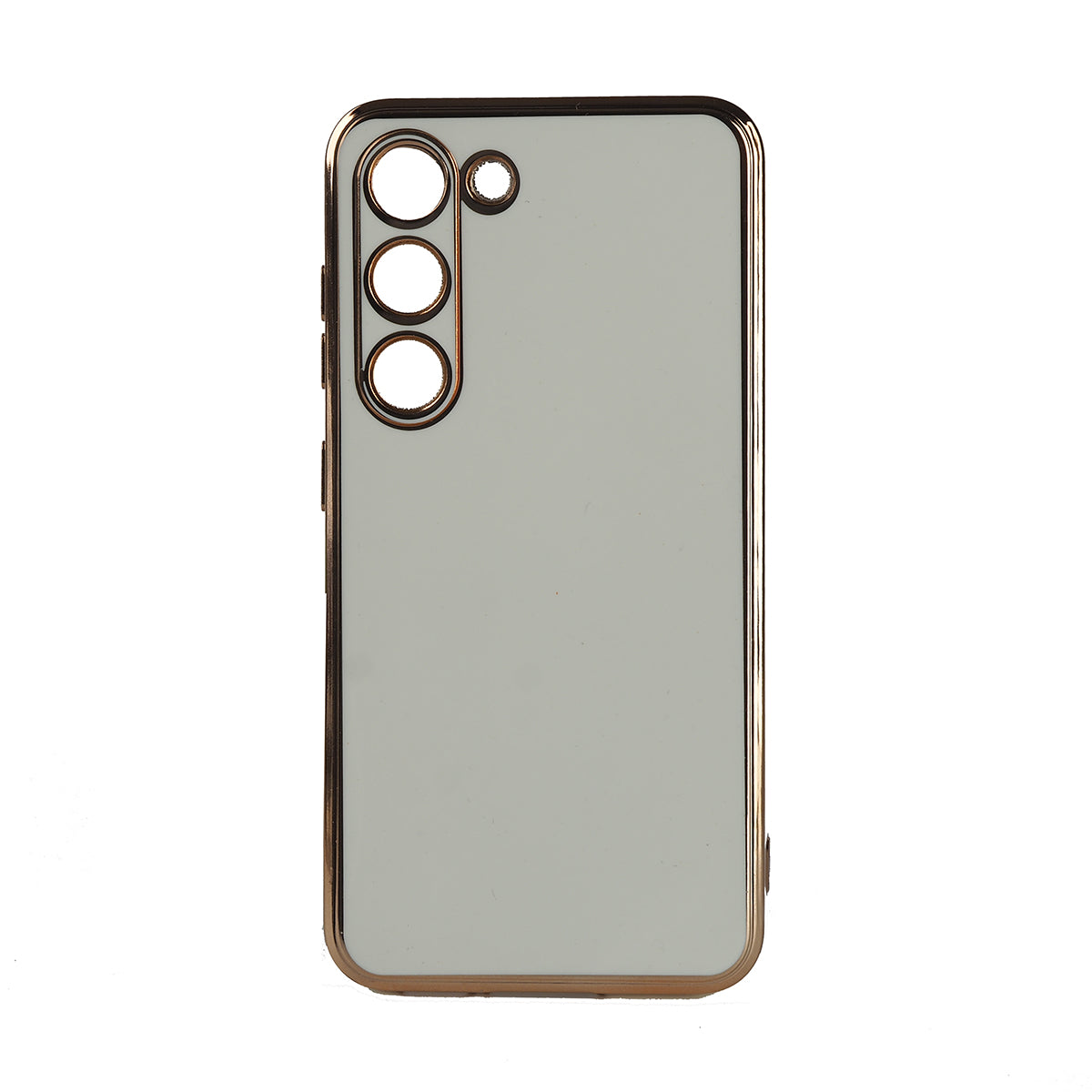 Galaxy S23 Kılıf Zore Bark Kapak Beyaz