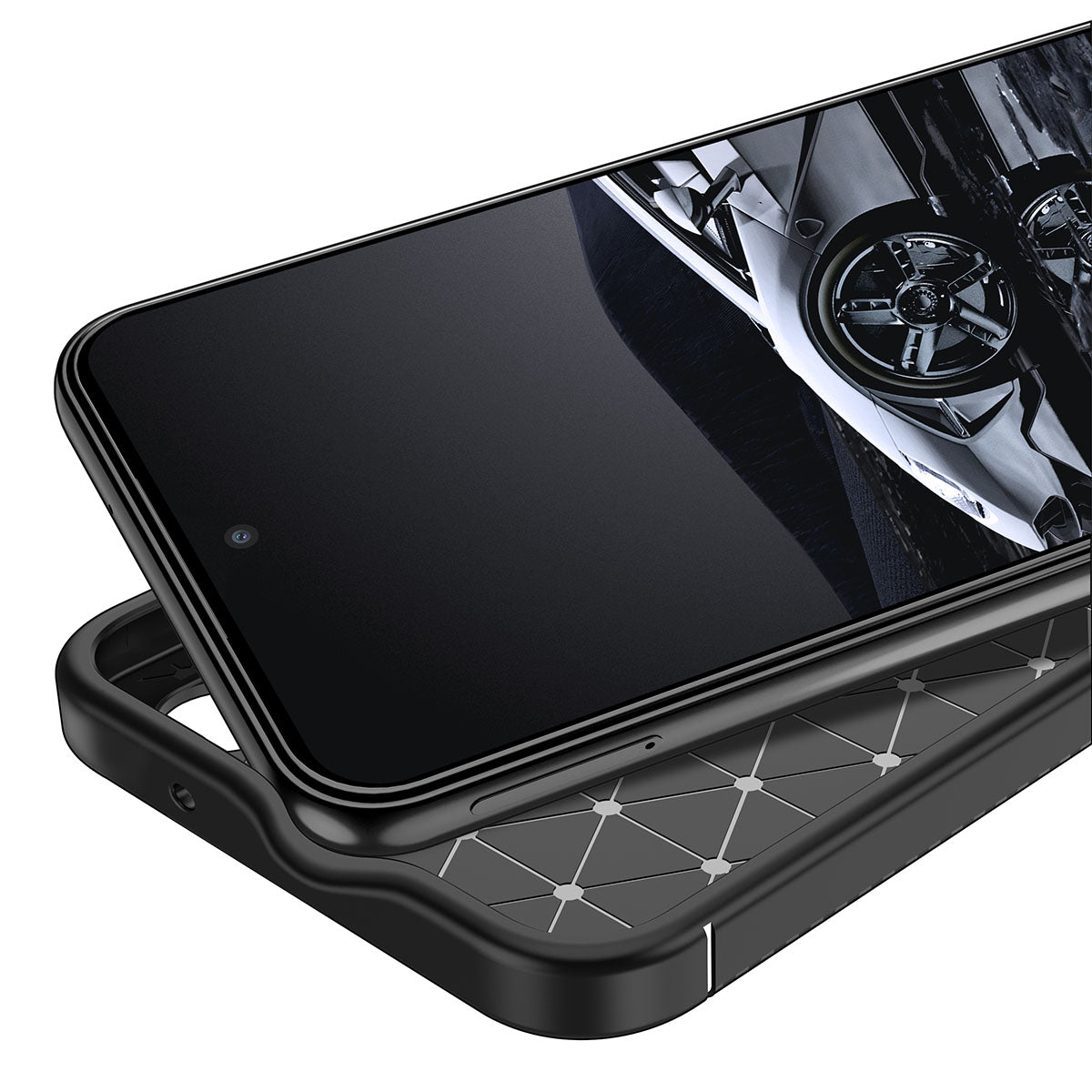 Galaxy S23 Kılıf Zore Negro Silikon Kapak Siyah