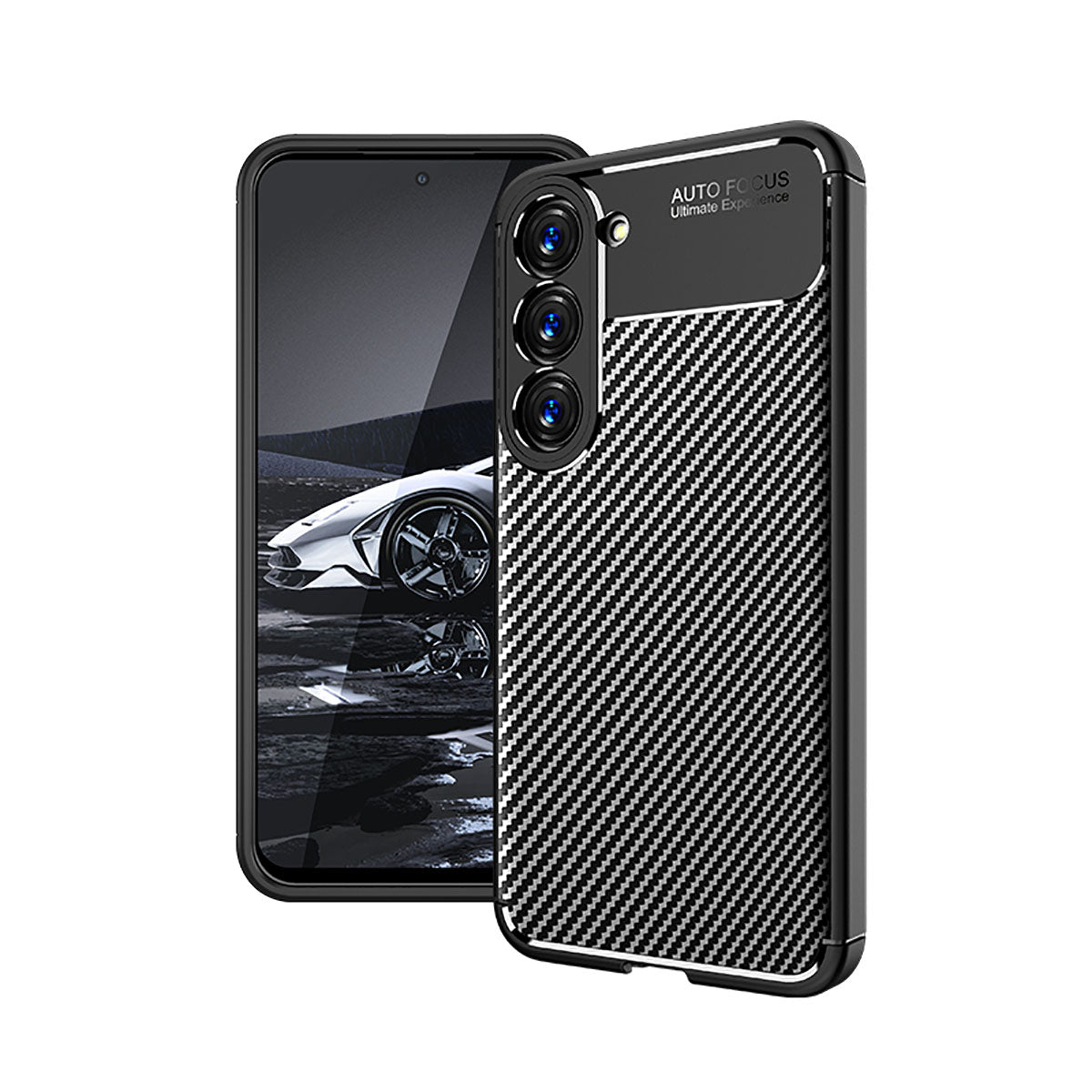 Galaxy S23 Kılıf Zore Negro Silikon Kapak Siyah