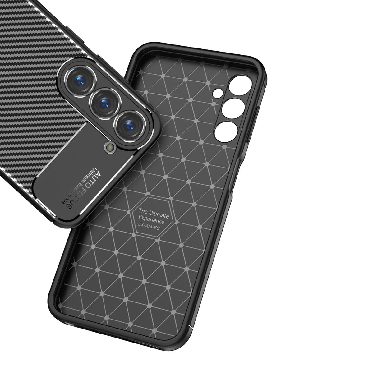 Galaxy S23 Kılıf Zore Negro Silikon Kapak Siyah