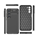 Galaxy S23 Kılıf Zore Negro Silikon Kapak Siyah