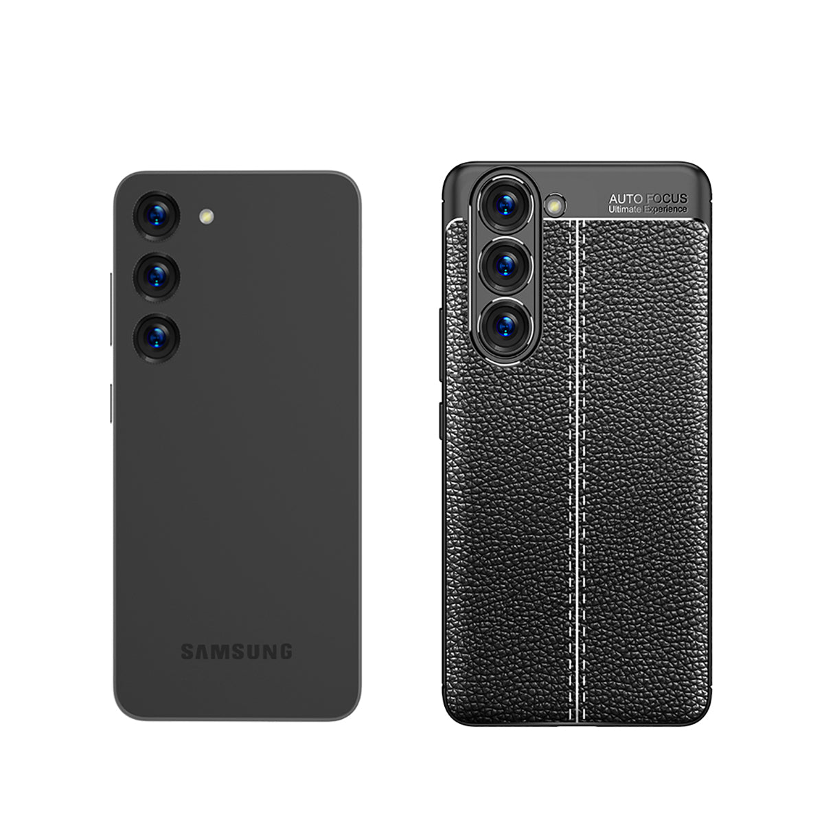 Galaxy S23 Kılıf Zore Niss Silikon Kapak Siyah