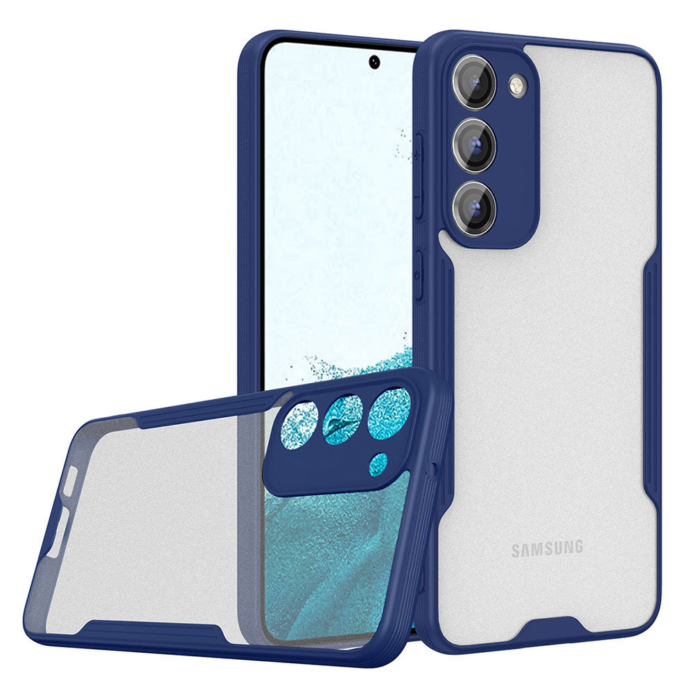 Galaxy S23 Kılıf Zore Parfe Kapak Koyu Yeşil