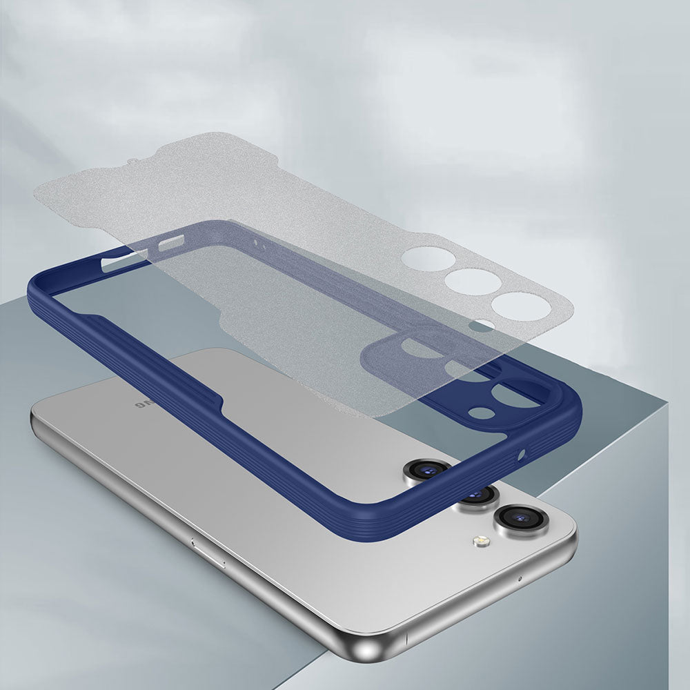 Galaxy S23 Kılıf Zore Parfe Kapak Lacivert