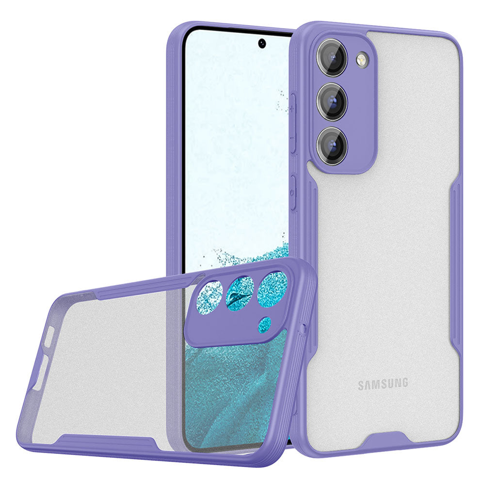 Galaxy S23 Kılıf Zore Parfe Kapak Mor