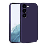 Galaxy S23 Kılıf Zore Premier Silikon Kapak Lacivert