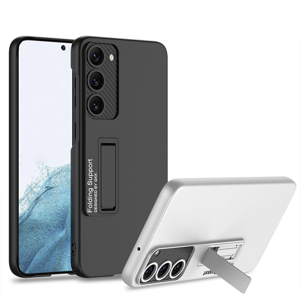 Galaxy S23 Kılıf Zore Standlı Ays Kapak Siyah