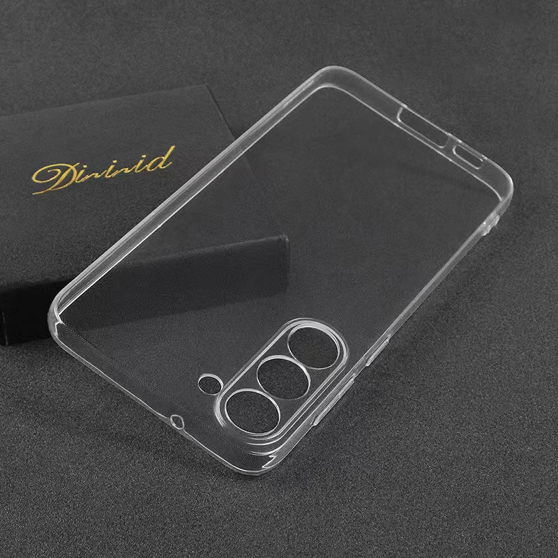 Galaxy S23 Kılıf Zore Süper Silikon Kapak Renksiz