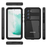Galaxy S23 Plus Kılıf 1-1 Su Geçirmez Kılıf Siyah