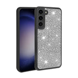 Galaxy S23 Plus Kılıf Parlak Taşlı Tasarım Zore Ston Kapak Siyah