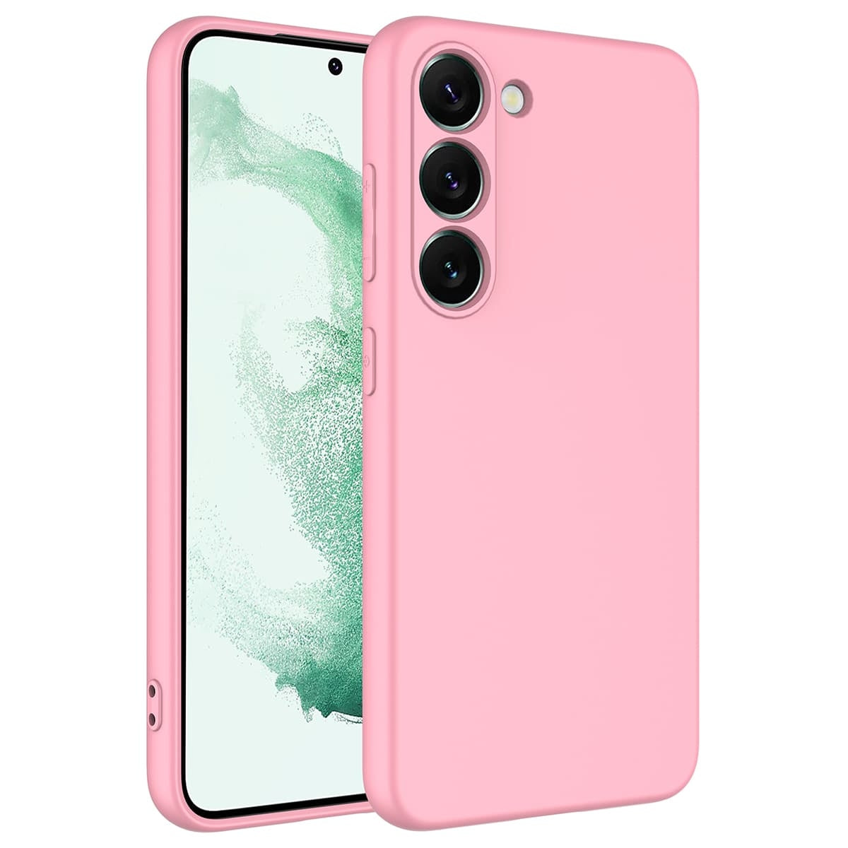 Galaxy S23 Plus Kılıf Zore Mara Lansman Kapak Pembe