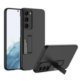 Galaxy S23 Plus Kılıf Zore Standlı Ays Kapak Siyah