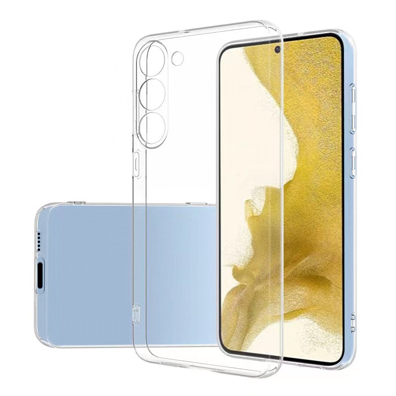 Galaxy S23 Plus Kılıf Zore Süper Silikon Kapak Renksiz