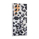 Galaxy S23 Ultra Kılıf Desenli Zore Mep Kapak Gold Leopar