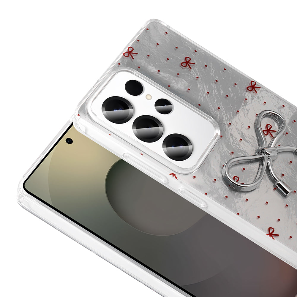 Galaxy S23 Ultra Kılıf Kamera Korumalı Figürlü Zore Ponti Silikon Kapak Açık Mavi