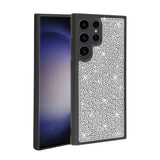 Galaxy S23 Ultra Kılıf Parlak Taşlı Tasarım Zore Ston Kapak Pembe