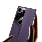 Galaxy S23 Ultra Kılıf Ultra İnce Kamera Korumalı Sert Rubber Zore Procase Kapak Gri
