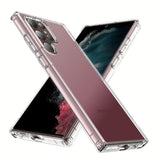 Galaxy S23 Ultra Kılıf Zore 2mm Anti Shock Silikon Renksiz