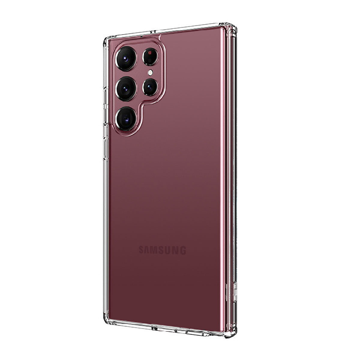 Galaxy S23 Ultra Kılıf Zore 2mm Anti Shock Silikon Renksiz