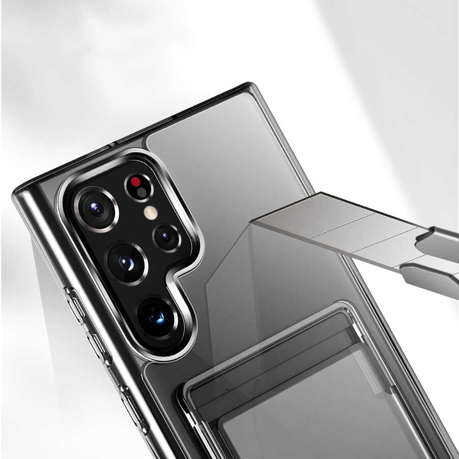 Galaxy S23 Ultra Kılıf Zore Ensa Kapak Renksiz