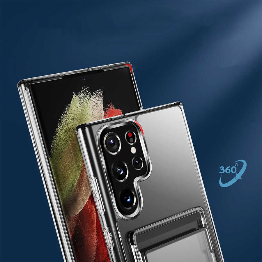 Galaxy S23 Ultra Kılıf Zore Ensa Kapak Renksiz