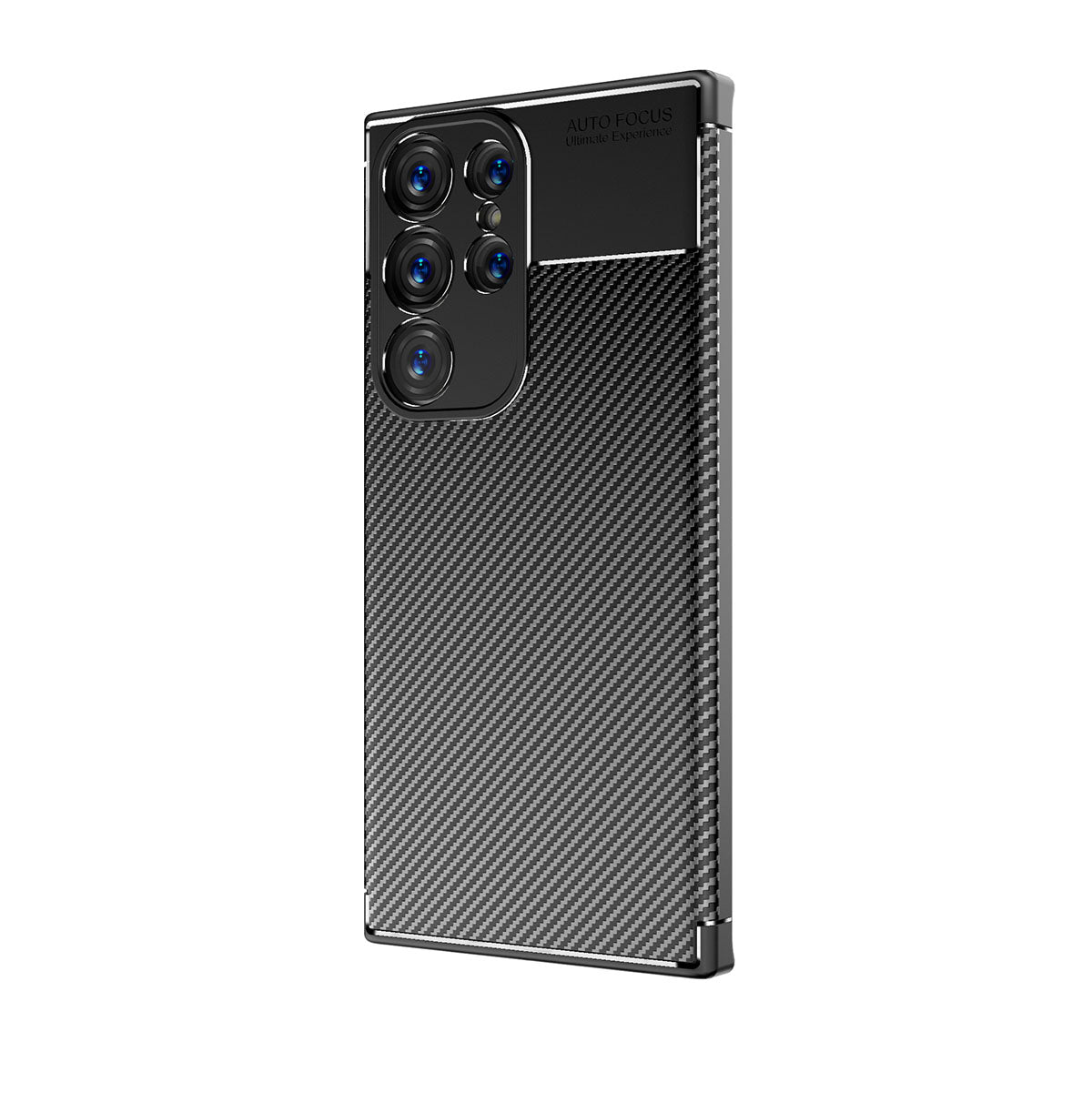 Galaxy S23 Ultra Kılıf Zore Negro Silikon Kapak Siyah