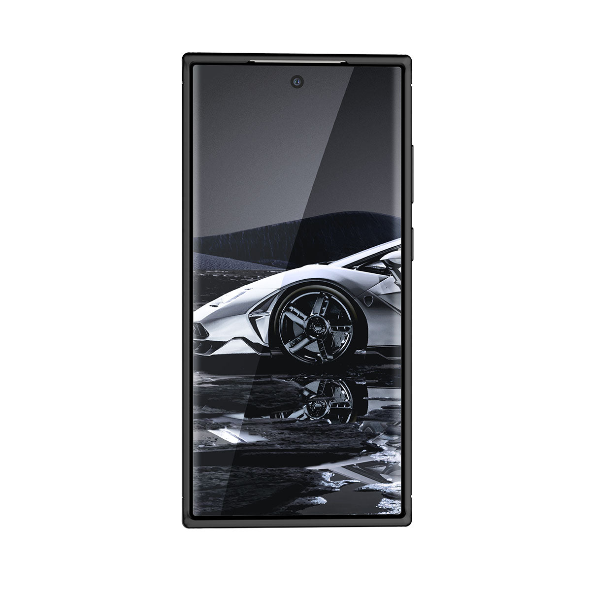 Galaxy S23 Ultra Kılıf Zore Negro Silikon Kapak Siyah