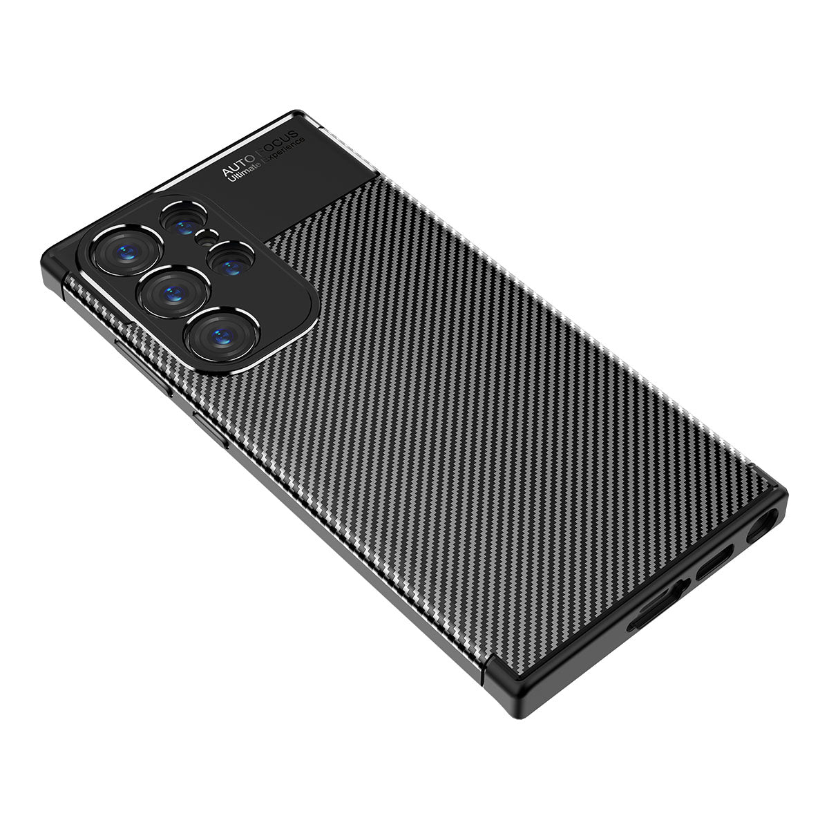 Galaxy S23 Ultra Kılıf Zore Negro Silikon Kapak Siyah