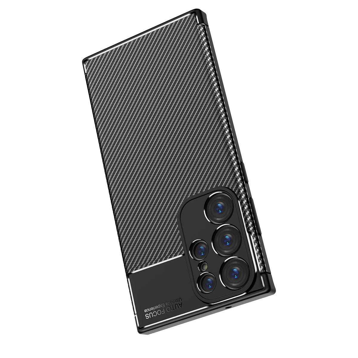 Galaxy S23 Ultra Kılıf Zore Negro Silikon Kapak Siyah