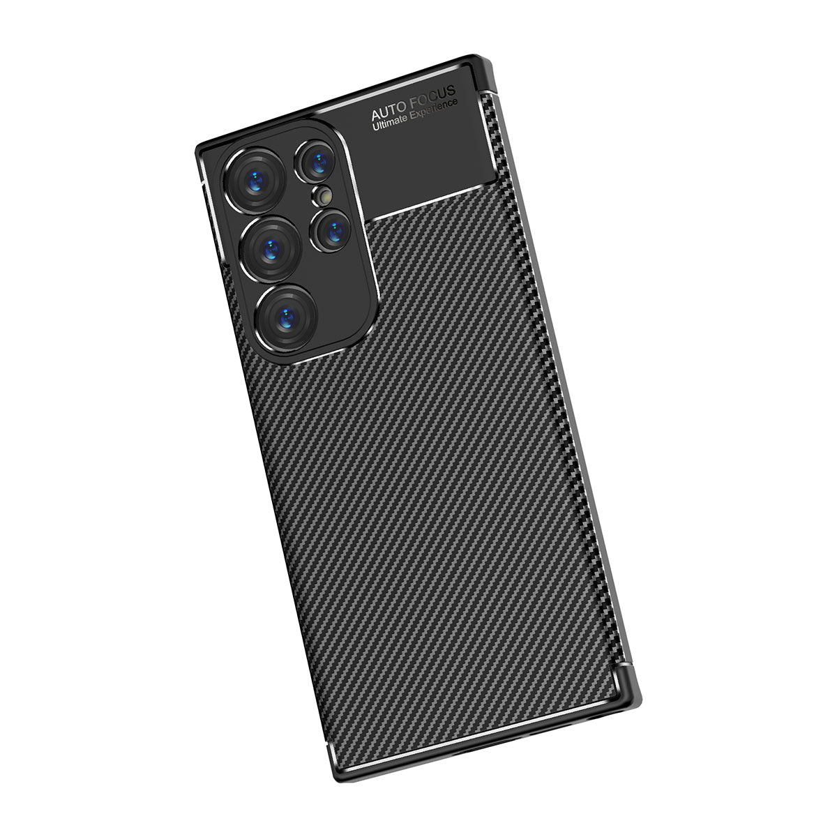 Galaxy S23 Ultra Kılıf Zore Negro Silikon Kapak Siyah