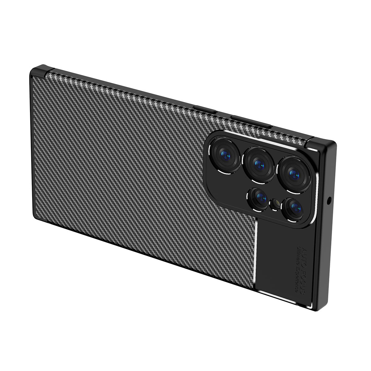 Galaxy S23 Ultra Kılıf Zore Negro Silikon Kapak Siyah