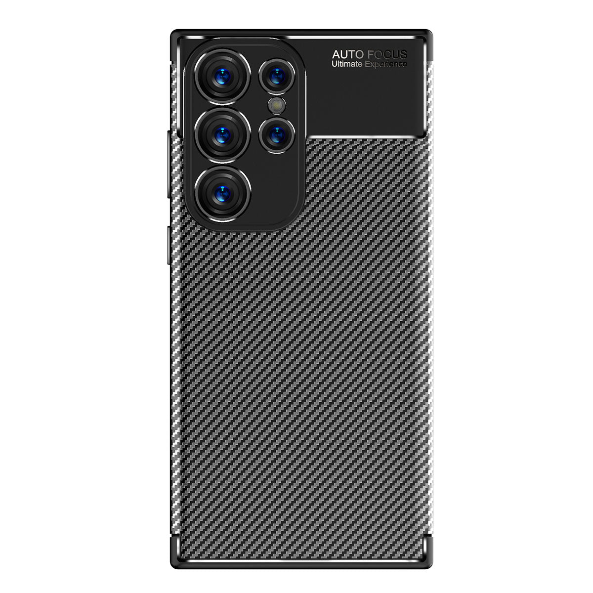 Galaxy S23 Ultra Kılıf Zore Negro Silikon Kapak Siyah