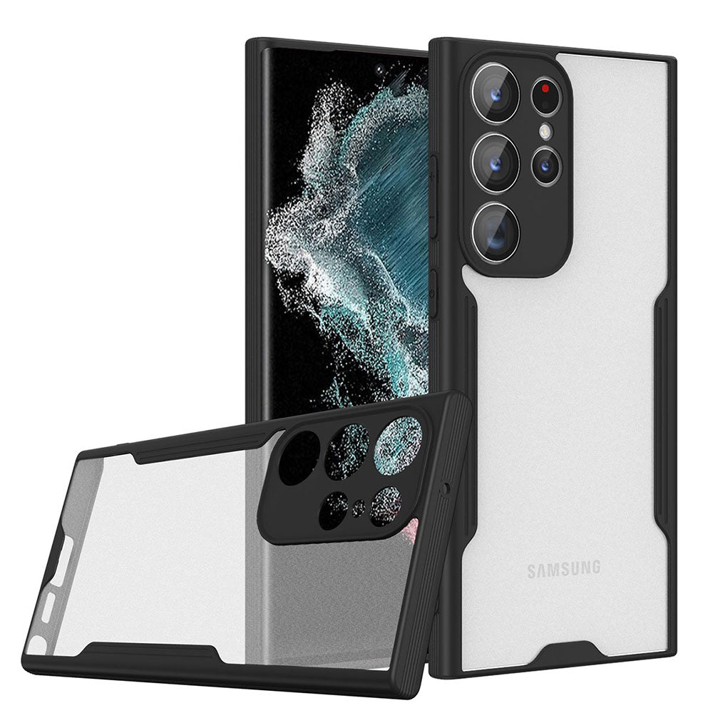 Galaxy S23 Ultra Kılıf Zore Parfe Kapak Mor