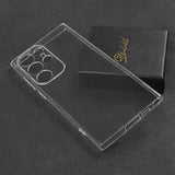 Galaxy S23 Ultra Kılıf Zore Süper Silikon Kapak Renksiz