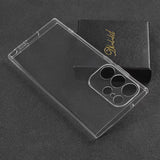 Galaxy S23 Ultra Kılıf Zore Süper Silikon Kapak Renksiz
