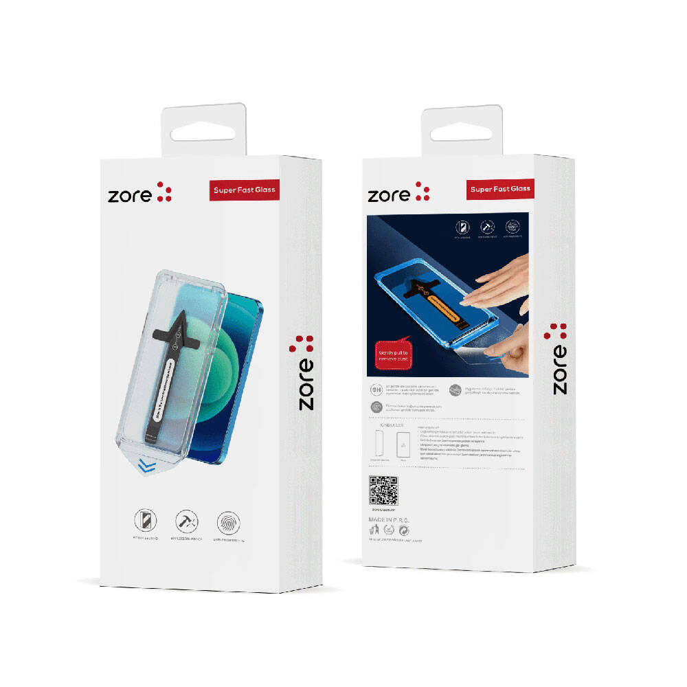 Galaxy S23 Ultra Zore 5in1 Easy Body Ekran Koruyucu Siyah
