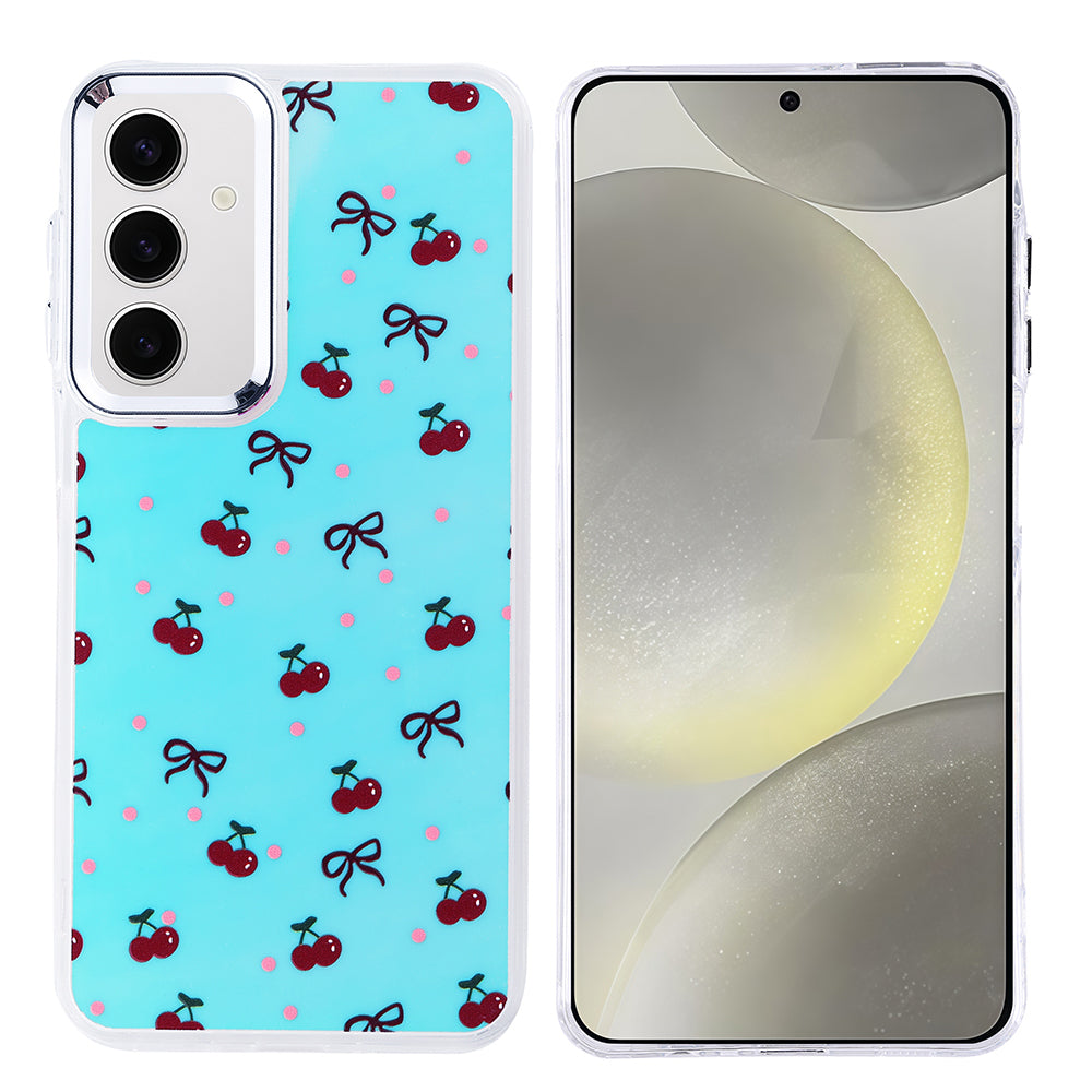 Galaxy S24 FE Kılıf Airbag Tasarımlı Zore Hadra Kapak Kalp