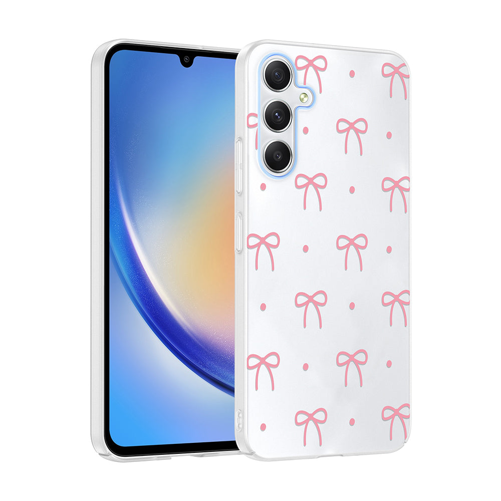 Galaxy S24 FE Kılıf Kamera Korumalı Desenli Zore Klip Kapak Fiyonk