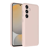 Galaxy S24 FE Kılıf Kamera Korumalı Kartlık Hazneli Zore Vitra Kapak Pembe