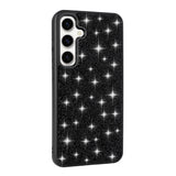 Galaxy S24 FE Kılıf Parlak Taşlı Tasarım Zore Pırlanta Kapak Beyaz