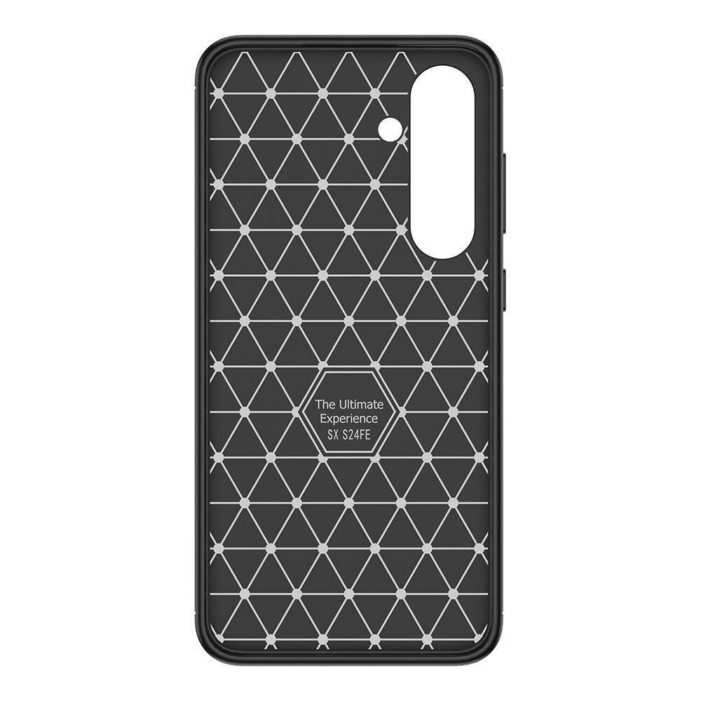 Galaxy S24 FE Kılıf Zore Negro Silikon Kapak Siyah