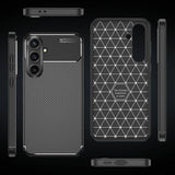 Galaxy S24 FE Kılıf Zore Negro Silikon Kapak Lacivert