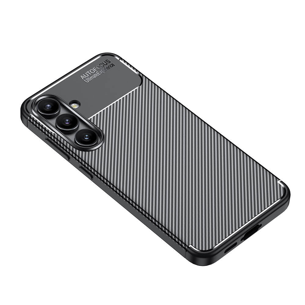 Galaxy S24 FE Kılıf Zore Negro Silikon Kapak Siyah