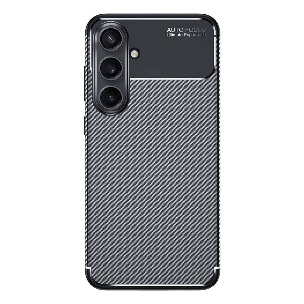 Galaxy S24 FE Kılıf Zore Negro Silikon Kapak Siyah