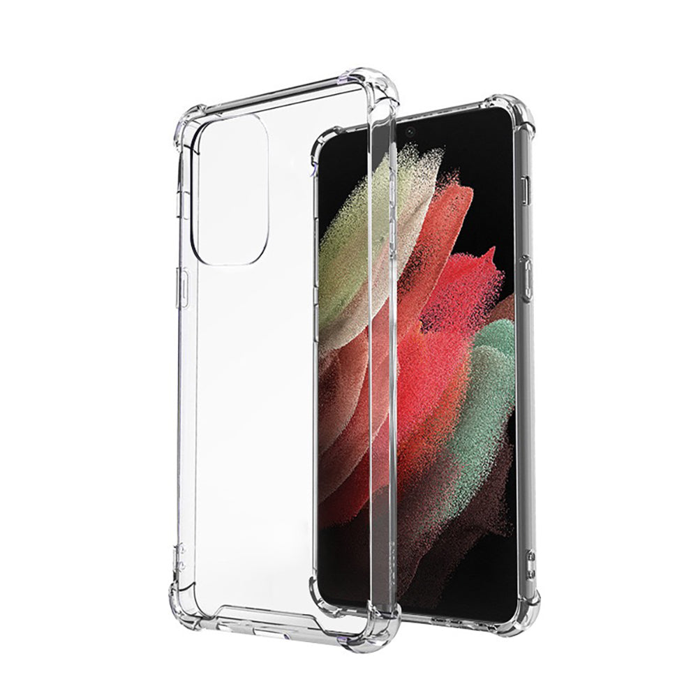 Galaxy S24 FE Kılıf Zore Nitro Anti Shock Silikon Şeffaf